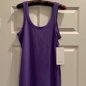 Lululemon- Classic Fit Cotton Blend Scoop Dress